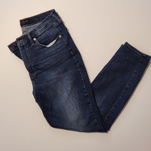 Lucky Brand Jeans, size 12 (31), ankle, skinny jeans, high rise Bridgette - Picture 1 of 4